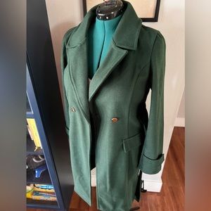 Forest Green Trench Coat
